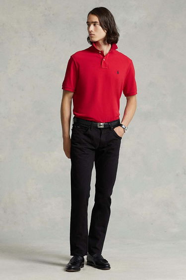 Polo tričko Polo by Ralph Lauren Slim Fit Polo Červená | 710548797005, 4