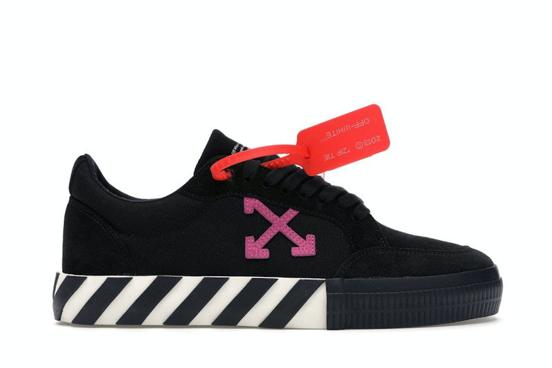 Tenisky a topánky Off-White Vulc Low Black Fuchsia Čierna | OMIA085E19C210471028, 0