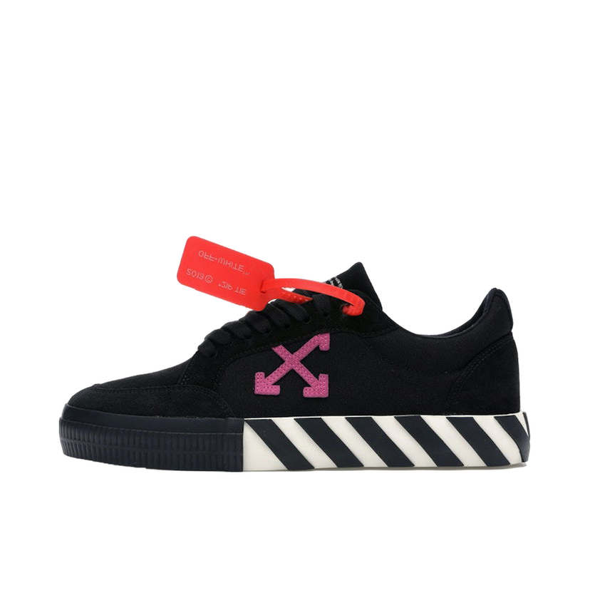 Tenisky a topánky Off-White Vulc Low Black Fuchsia Čierna | OMIA085E19C210471028