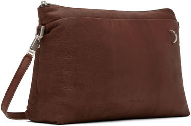 Taška cez rameno Rick Owens Rick Owens Porterville Adri Leather Shoulder Bag Hnedá | RA02D0527 LBAPA, 1