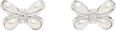 Náušnice SHUSHU/TONG YVMIN Edition Pearl Butterfly Earrings Biela | 24712WHT00DN2, 0