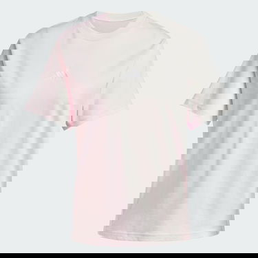 Tričko adidas Performance Cotton T-Shirt With 3 Stripes Ružová | JE1226, 4