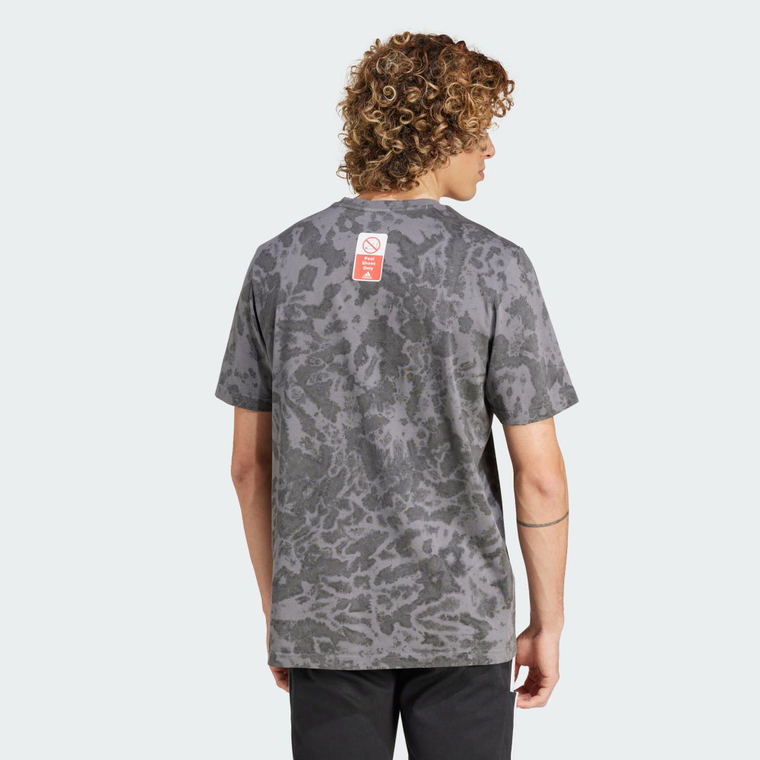 Tričko adidas Performance Summer Fun Sneaker Graphic T-Shirt Šedá | IR5840, 0