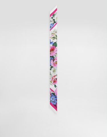 Šál Dolce & Gabbana Dolce & Gabbana Floral Twill Headscarf Rôznofarebný | FS215AGDCWCHH5KT, 1