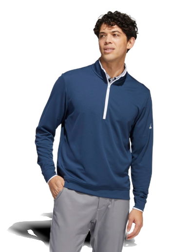 Mikina adidas Originals Golf 1/4 Zip Pullover Crew Navy | HC6636