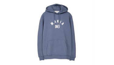 Mikina Makia Brand Hooded Sweatshirt Modrá | M40079_636, 1