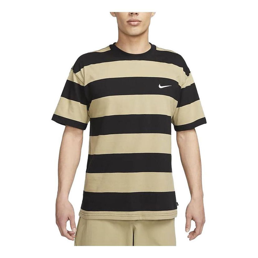 Tričko Nike SB Skate Striped T-Shirt Béžová | FB8151-276