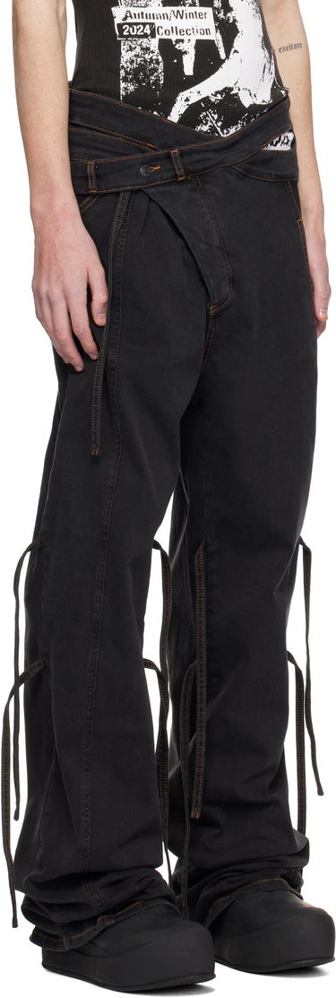 Džínsy Ottolinger Ottolinger Signature Wrap Jeans Čierna | 2217080111, 1