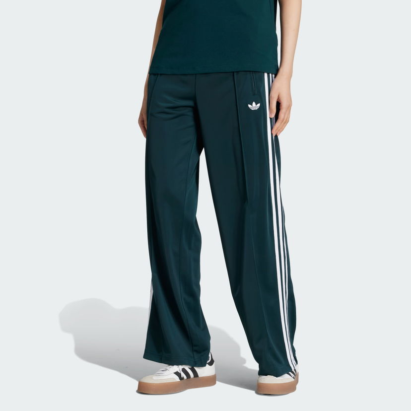Tepláky adidas Performance Adicolor Classic Firebird Loose Track Pants Zelené | KD2528
