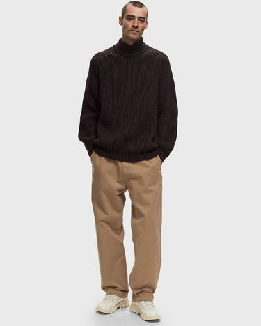 Sveter EDWIN Roni High Collar Sweater Hnedá | I029755-5067, 1