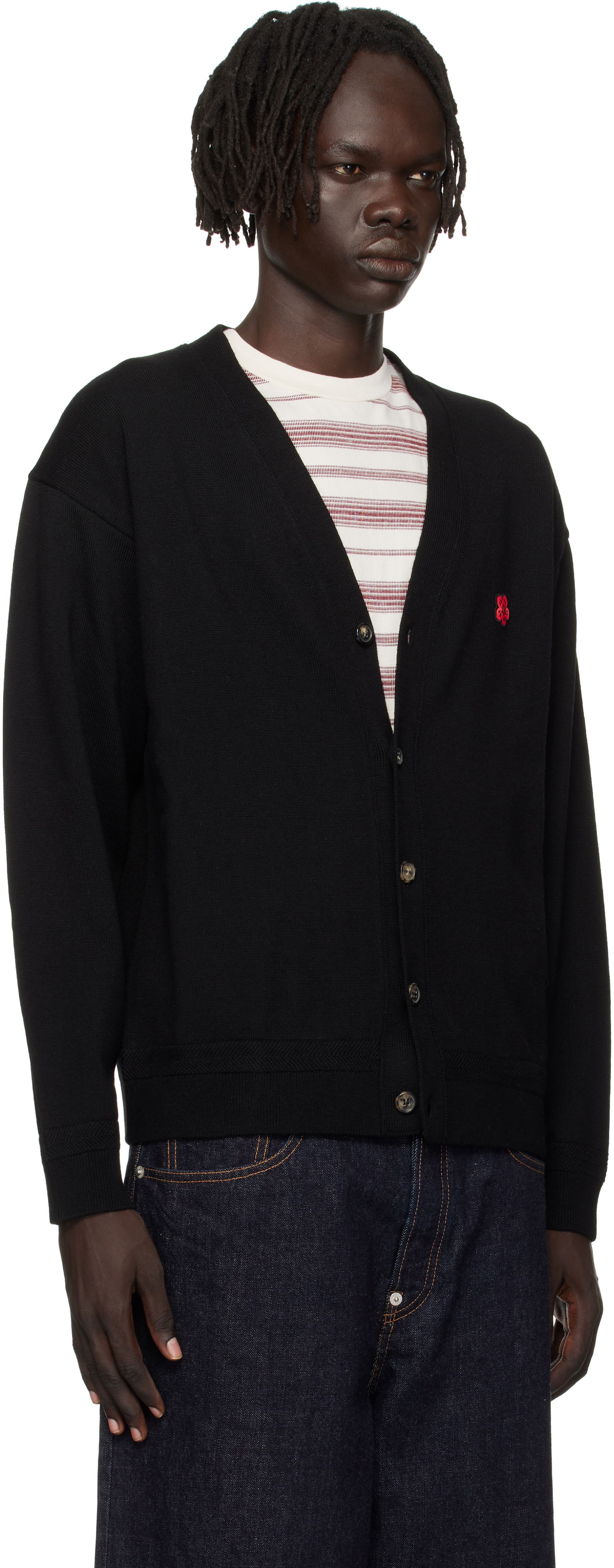 Sveter KENZO Kenzo Paris 'Boke Flower' Cardigan Čierna | FF65CA7593LB, 1