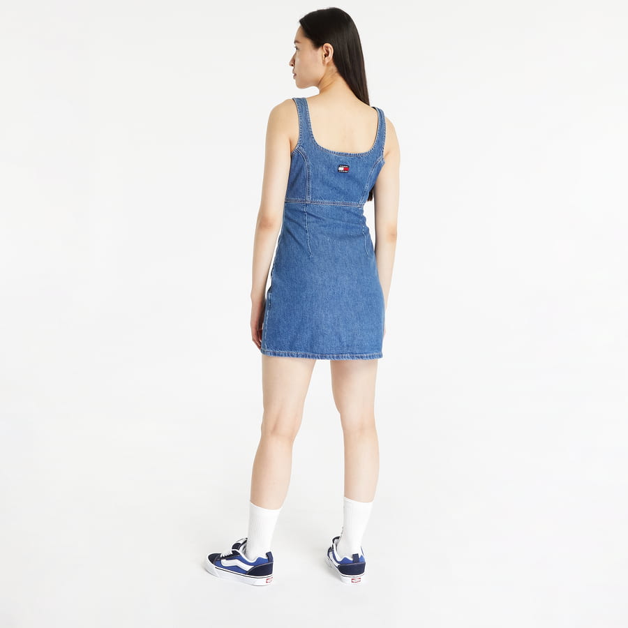 Šaty Tommy Hilfiger Slim Fit Bf Dress Navy | DW0DW15634 1A5, 1