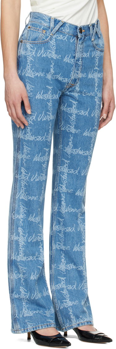 Džínsy Vivienne Westwood Vivienne Westwood Ray 5 Pocket Jeans Modrá | 1902002B-W014I-, 1
