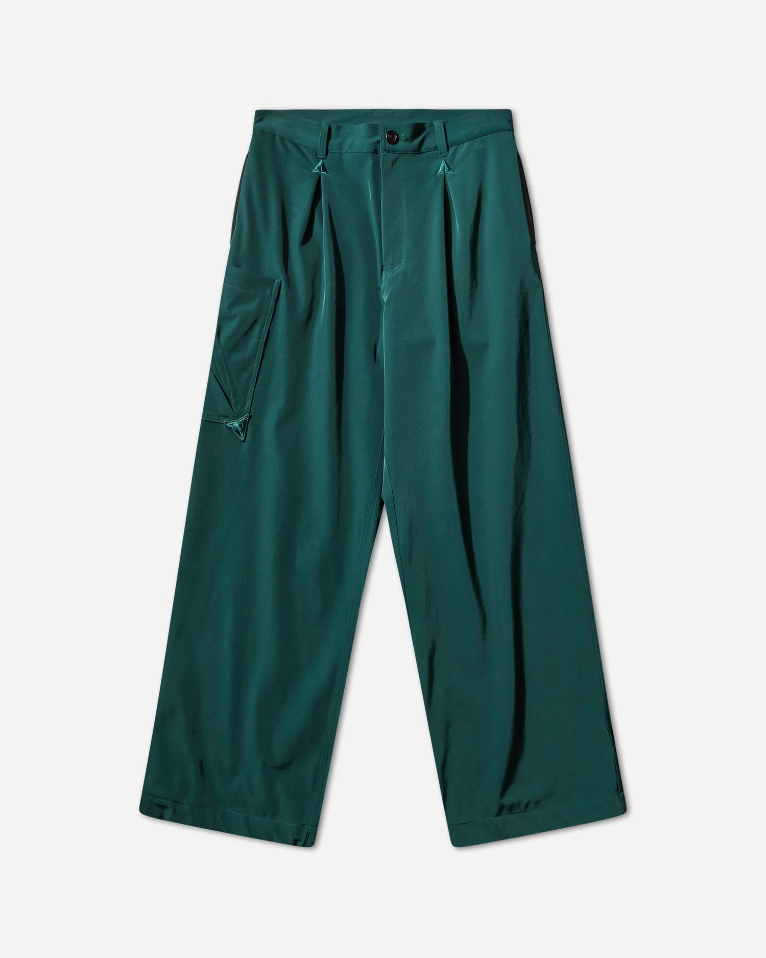 Cargo nohavice Asics Novalis Mirbelioids Pleated Wide Leg Cargo Trousers Zelené | 2203A321-401, 1