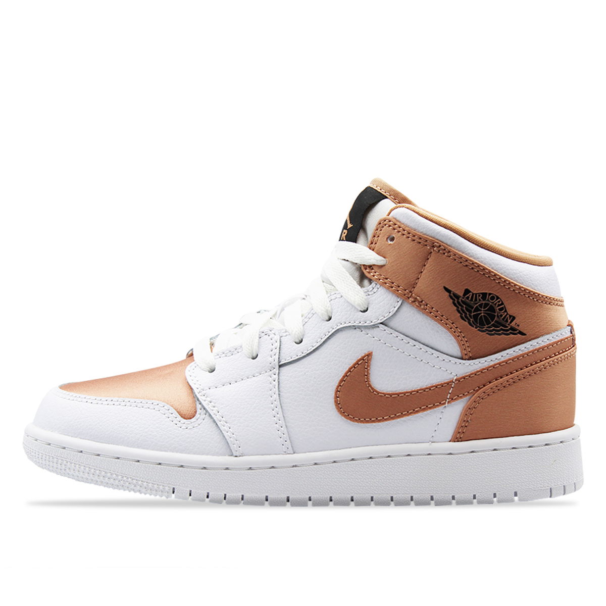 Tenisky a topánky Jordan Air Jordan 1 Mid 'White Rose Gold' (GS) Ružová | 555112-190, 1