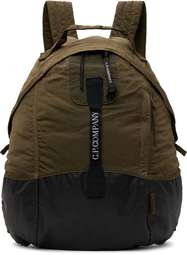 Batoh C.P. Company C.P. Company Nylon B Rounded Backpack Zelené | 18CMAC230A-005269G, 0