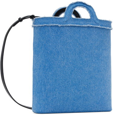 Tote bag Marni Marni Tropicalia Denim Crossbody Bag Modrá | SBMP0179L1 P8201, 2