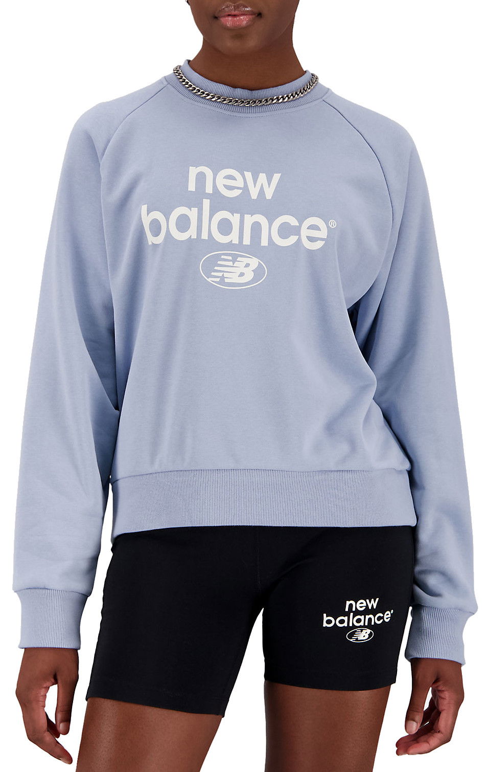 Tričko New Balance Essentials Reimagined Archive French Terry Modrá | wt31508-lay, 0