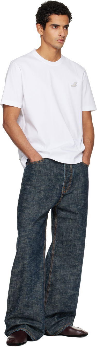 Tričko LANVIN JLA Crewneck T-shirt Biela | RM-TS0115-J193-E25, 3