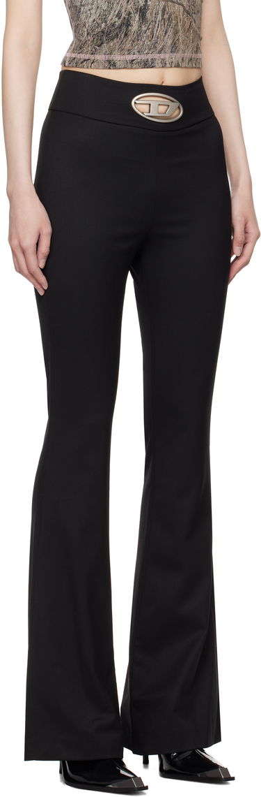 Nohavice Diesel Black P-Erseus Flare Trousers Čierna | A14390 0PHAL, 1