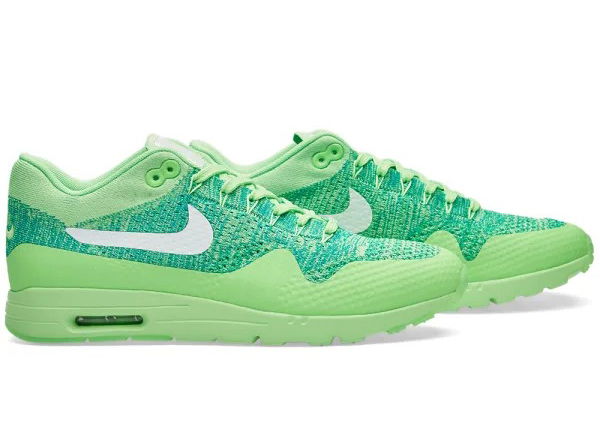 Tenisky a topánky Nike Air Max 1 Ultra Flyknit Voltage Green W Zelené | 843387-301, 0