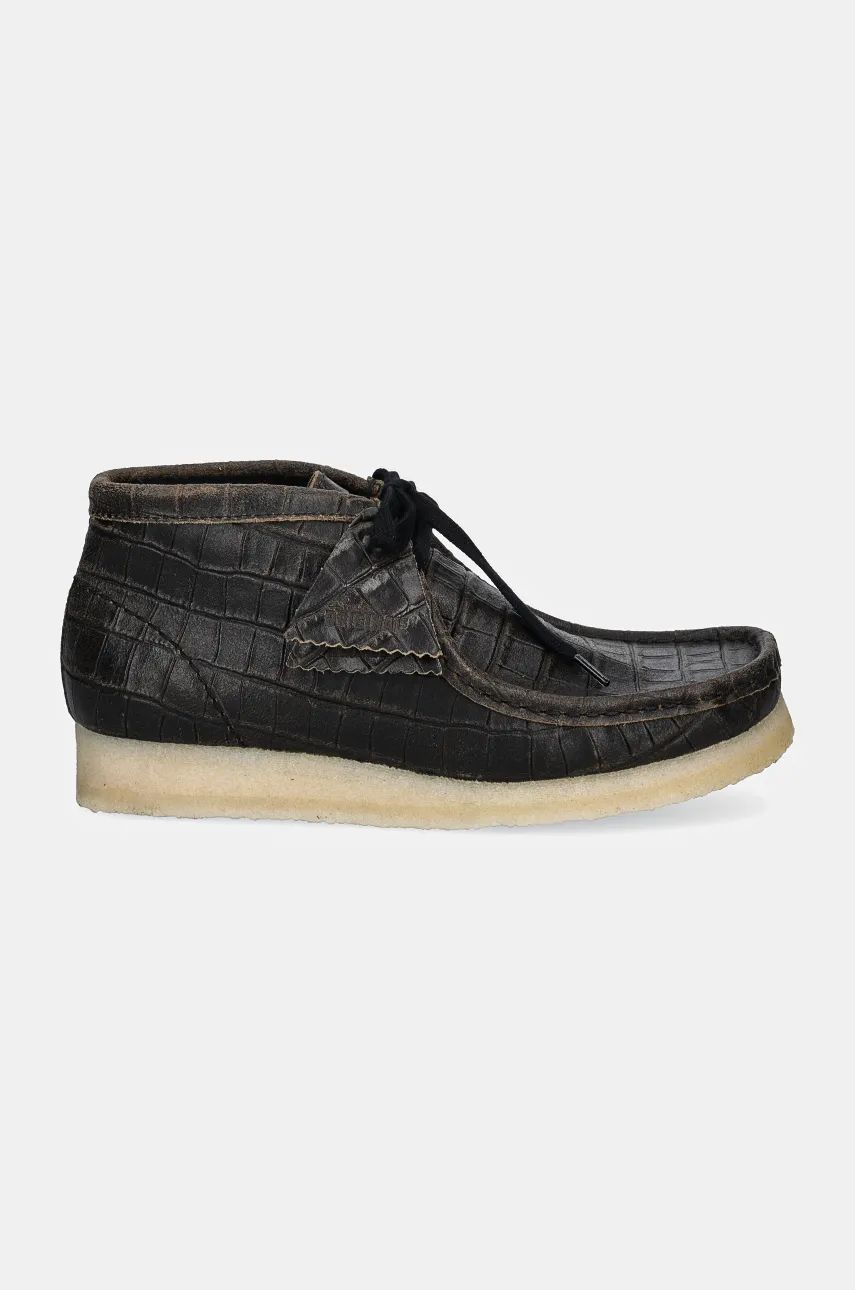 Tenisky a topánky Clarks Wallabee Boot Leather Čierna | 26179161, 1