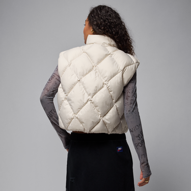 Vesta Jordan Jordan Brooklyn Therma-FIT Quilted Puffer Vest Béžová | HV0413-104, 3
