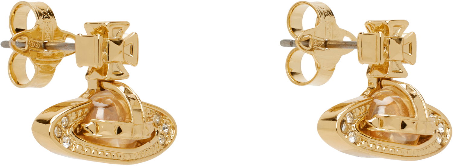 Náušnice Vivienne Westwood Vivienne Westwood Pina Bas Relief Earrings Metalická | 62010131-02R108-CN, 1