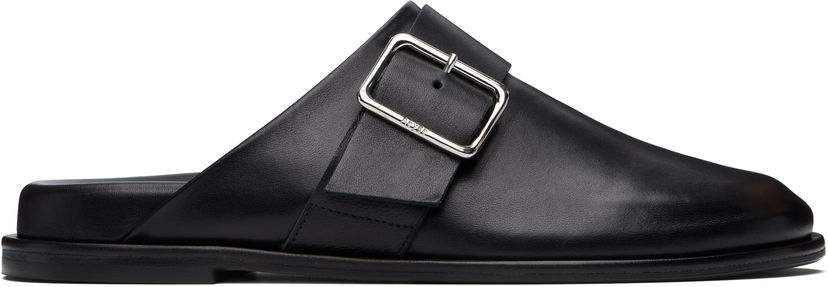 Oblečenie Aeyde Aeyde Finja Leather Slip-On Loafers Čierna | A11-FL-FAER08FL154-SS25-800-001