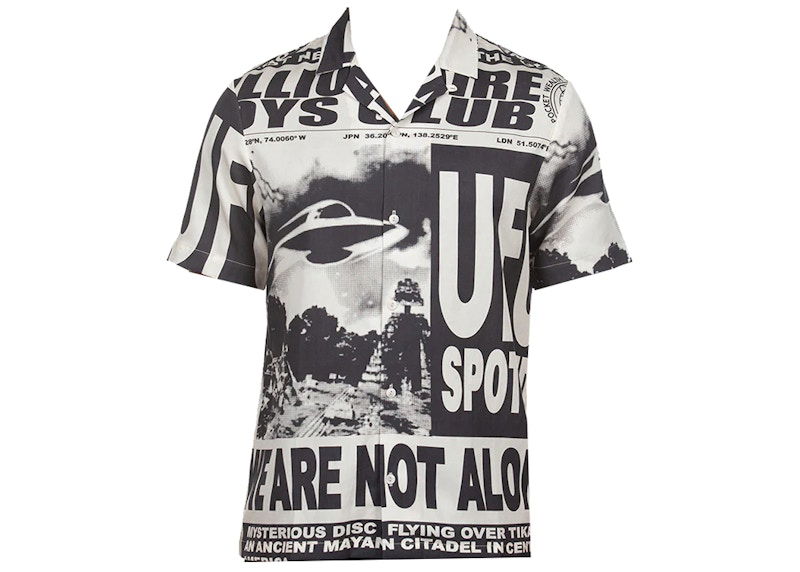 Košeľa BILLIONAIRE BOYS CLUB Billionaire Boys Club UFO Short Sleeve Shirt Rôznofarebný | 8312602WHT