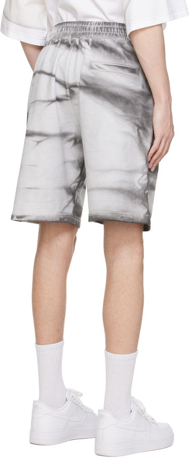 Šortky Feng Chen Wang Feng Chen Wang Tie-Dye Shorts Šedá | FUS17ST09, 2