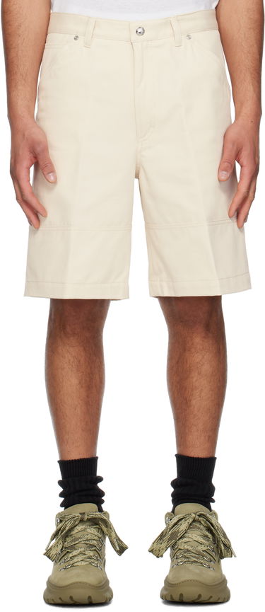 Šortky Moncler Moncler Cotton Bermuda Shorts Béžová | K10912B00008M6724, 0