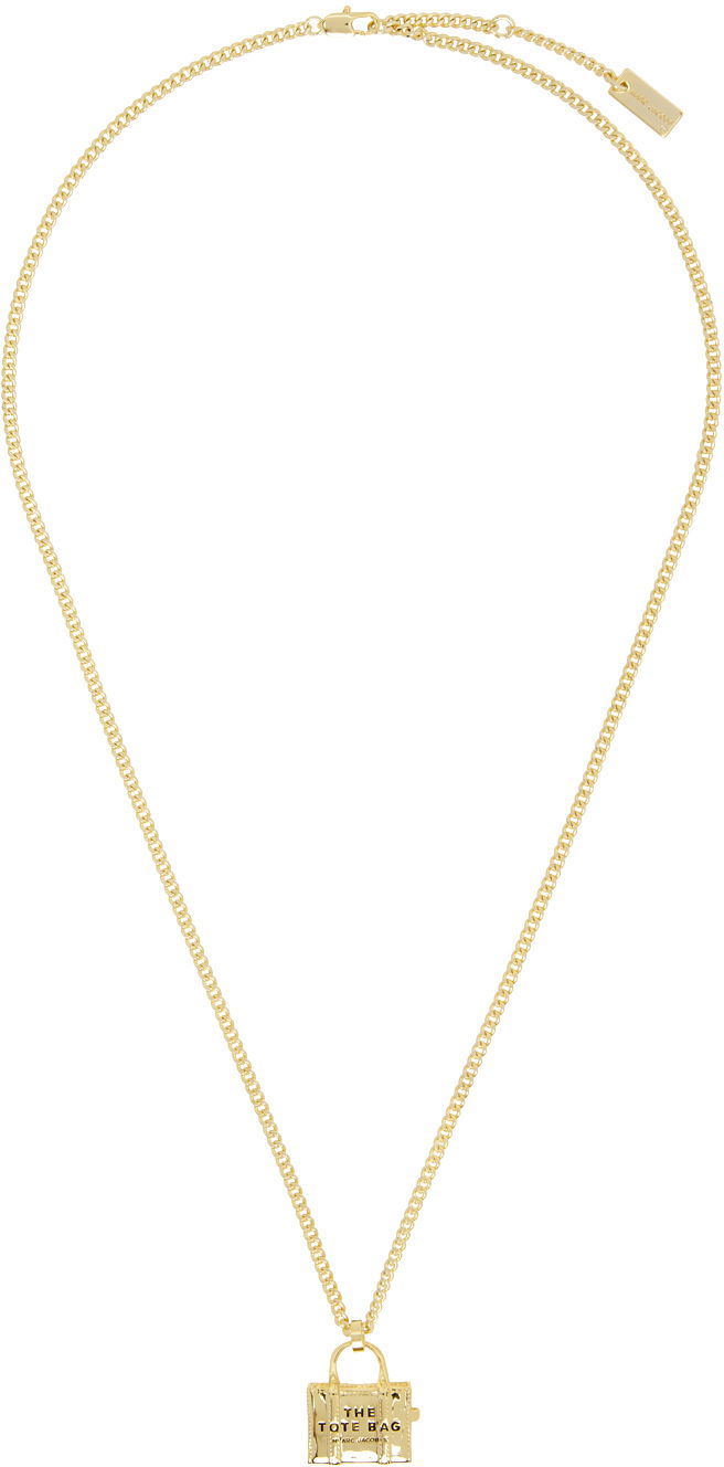 Náhrdelník Marc Jacobs Marc Jacobs 'The Tote Bag' Pendant Necklace Metalická | 2P3JNC001J45, 0