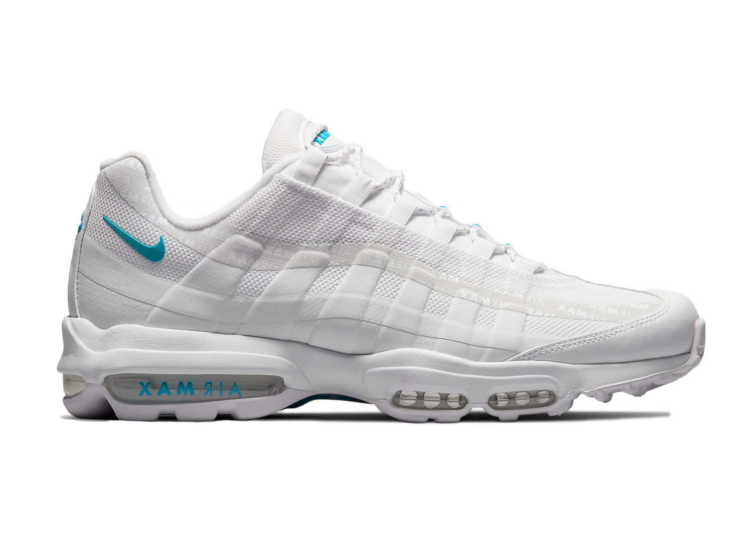 Tenisky a topánky Nike Air Max 95 Ultra White Laser Blue Biela | DM2815-100, 0