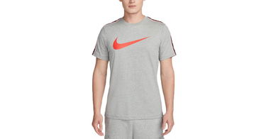 Tričko Nike Tee Sportswear Repeat Šedá | dx2032-064, 1
