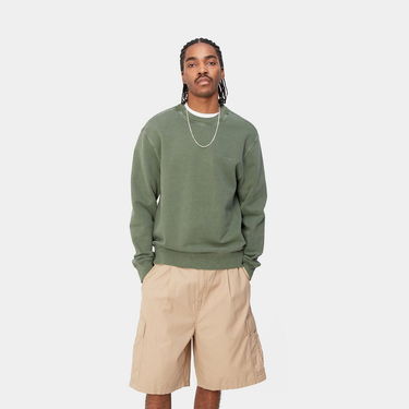 Sveter Carhartt WIP Duster Script Crewneck Zelené | I033065_1YF_GD, 0