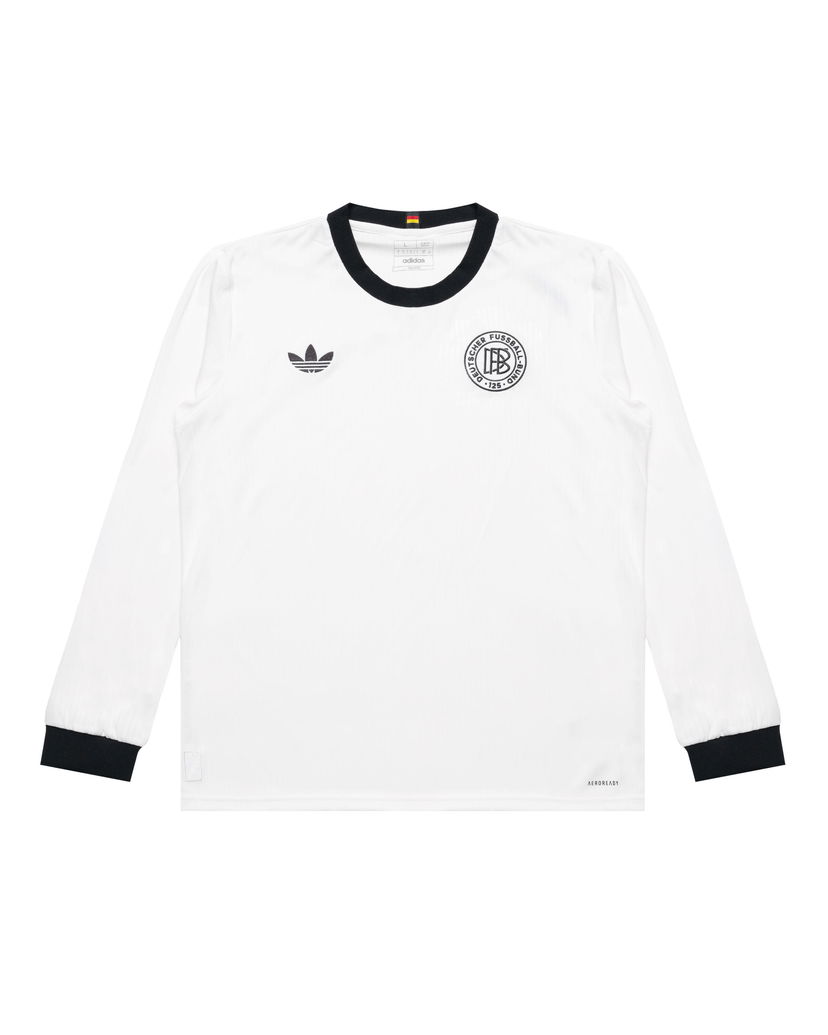Tričko adidas Originals Originals DFB 125 Jersey Long Sleeve T-Shirt Biela | JY0217