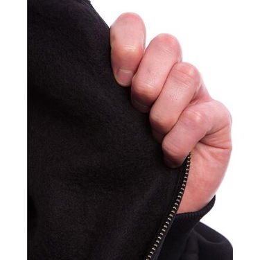 Mikina Karl Kani Karl Kani Woven Signature Chrome Zip Hoodie Čierna | KK-60220175, 3