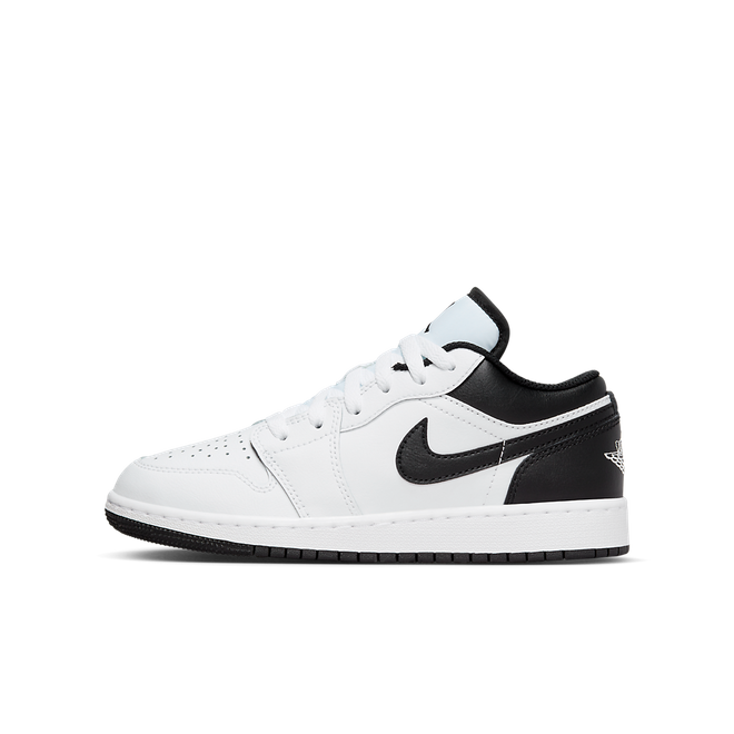 Tenisky a topánky Jordan Air Jordan 1 Low "White Black" GS Biela | 553560-132, 0