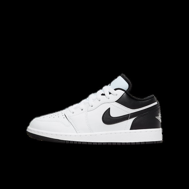 Tenisky a topánky Jordan Air Jordan 1 Low "White Black" GS Biela | 553560-132