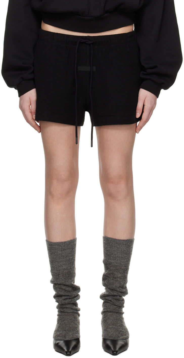 Šortky Fear of God ESSENTIALS Patch Shorts Čierna | 160SP245304FW