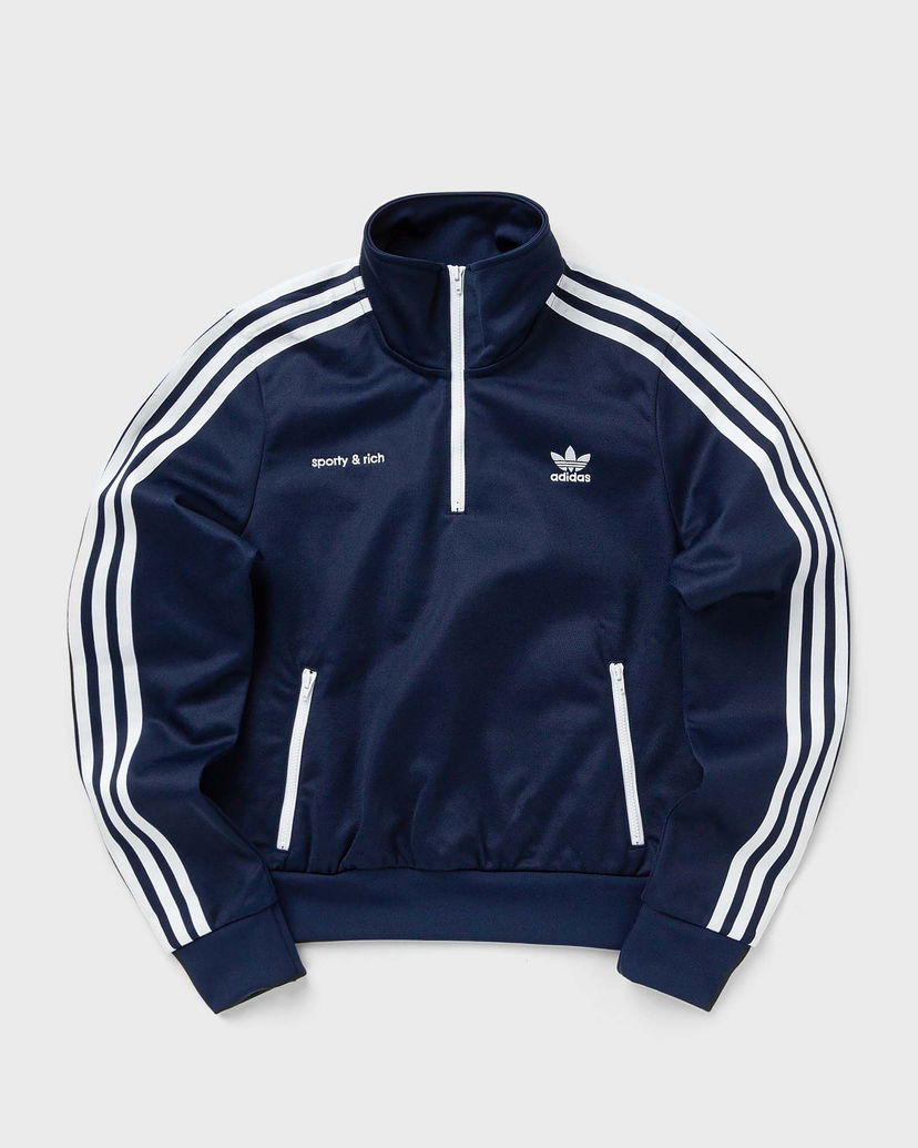 Mikina adidas Originals Sporty&Rich x Track Top W Navy | JD3770