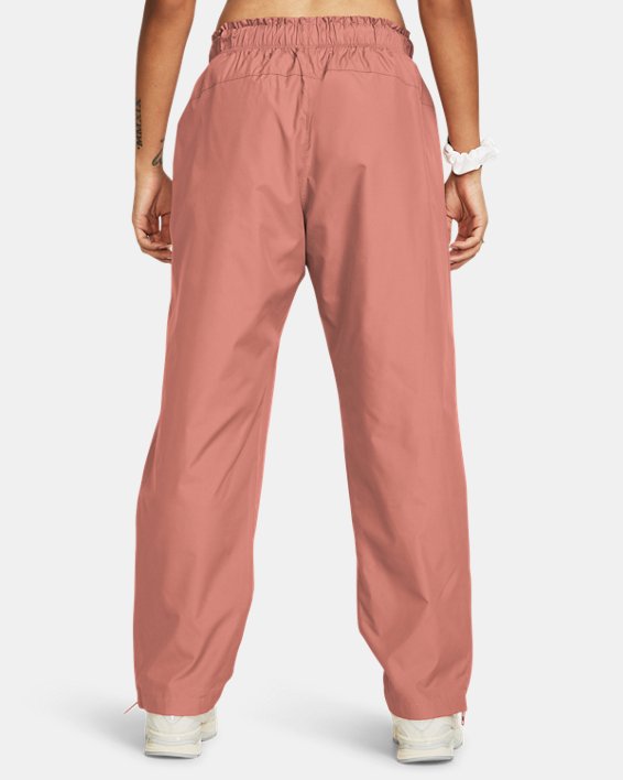 Nohavice a džínsy Under Armour Vanish Elite Gewebte Hose in Übergröße für Damen Canyon Rosa / Canyon Rosa Béžová | 1382739-696, 1