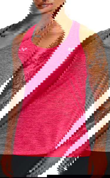 Tielko Under Armour Tech Tank Twist Ružová | 1275487-975, 0