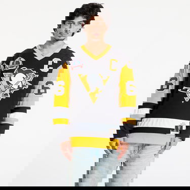 Dres Mitchell & Ness NHL 1991 Mario Lemieux Pittsburgh Penguins Jersey Rôznofarebný | JY9046-PPEBLCK, 0