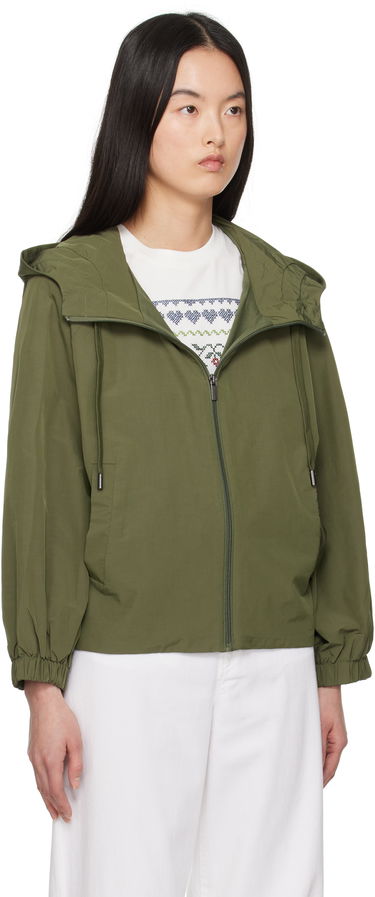 Vetrovka Max Mara Weekend Max Mara Elis Hooded Jacket Zelené | 2515021061600, 1