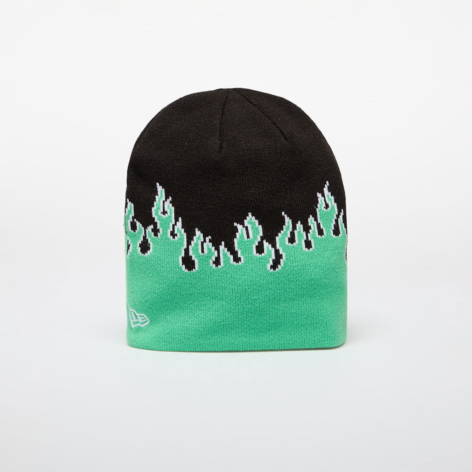 Kulicha New Era Knit Thin Flame Skull Knit Island Green Universal Zelené | 60565453, 1