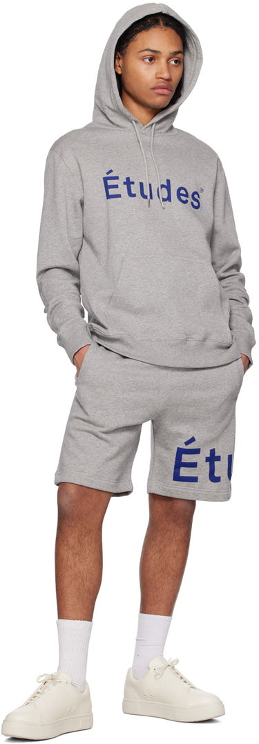 Šortky Études Études Tempera Sweatshorts Šedá | C00ME400A02282, 3