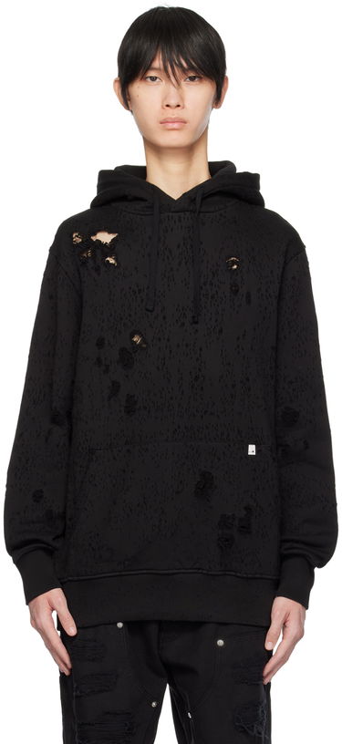 Mikina 1017 ALYX 9SM Destroyed Hoodie Čierna | AAUSW0221FA01, 0