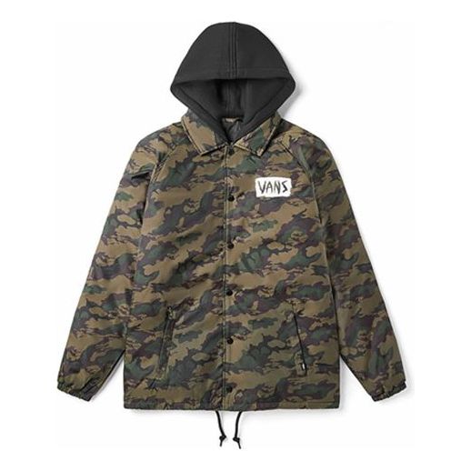 Vetrovka Vans Vans Camouflage Jacket Zelené | VN0A4BQ3T88, 0